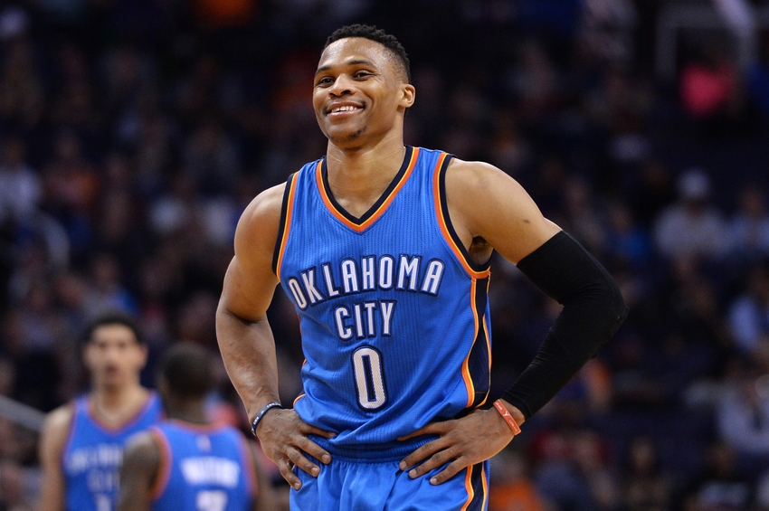Westbrook Eyeing History Even as He Says His Focus is on Team Wins