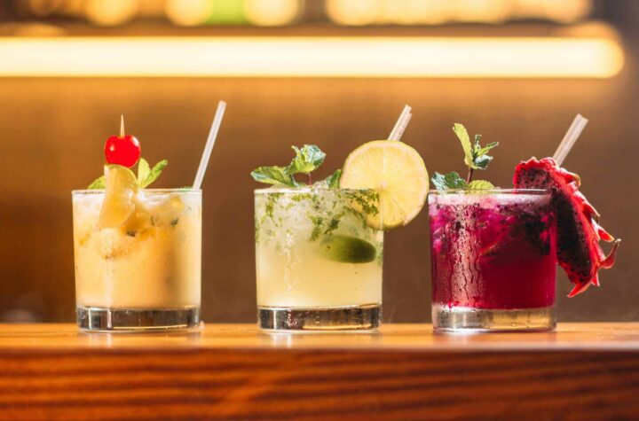 different types of cocktail drinks