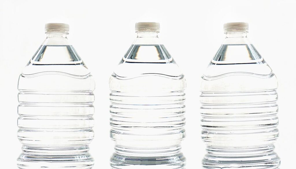 water bottles