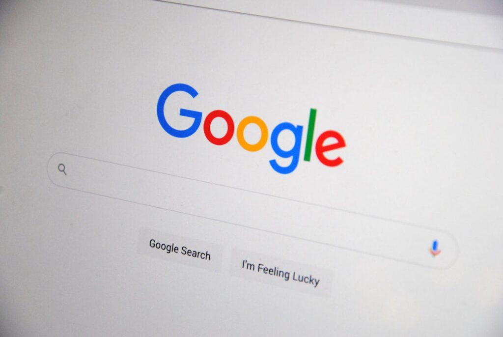 google homepage